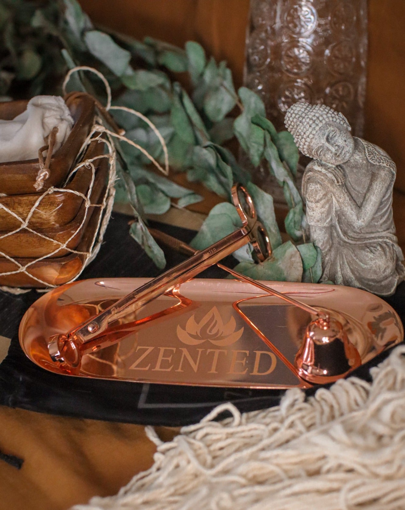 Rose Gold Candle Snuffer