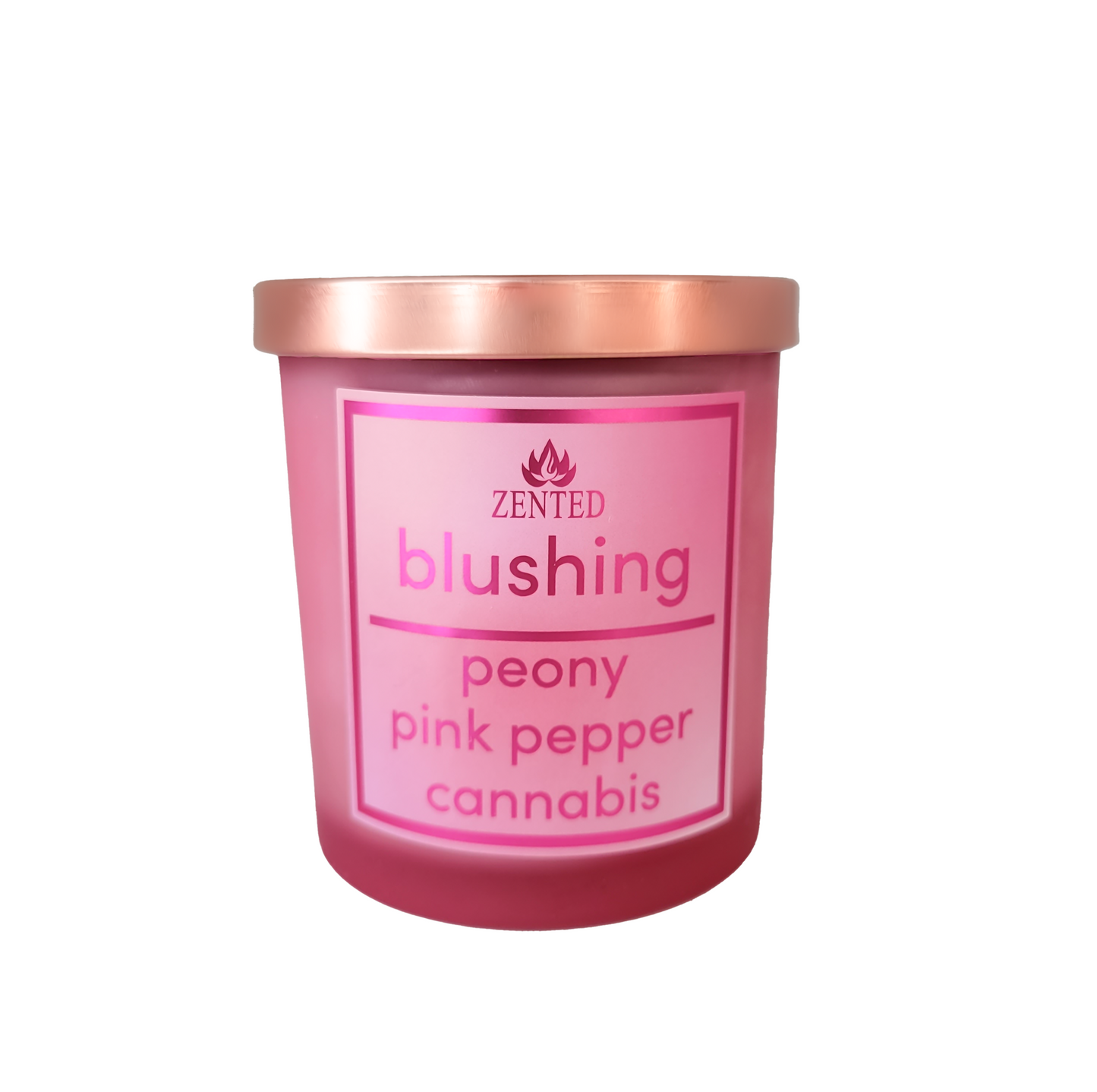 Blushing- Peony Scented Candle